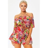 Cammy Red Floral Two Piece Set