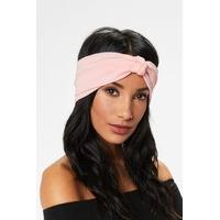 caprice peach chiffon head scarf