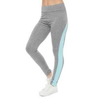 cayla neon panel work out leggings turquoise