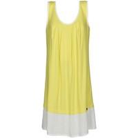 caf noir ja451 dress women womens long dress in yellow