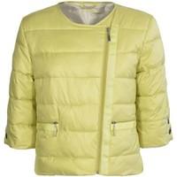 caf noir jn532 down jacket women yellow womens coat in yellow