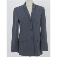 calvin klein size m grey smart wool blend jacket