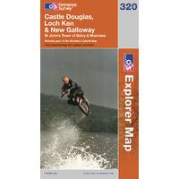 castle douglas loch ken new galloway os explorer active map sheet numb ...