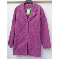 Casual & Co - Size: L - Pink - Corduroy Coat