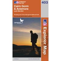 Cairn Gorm & Aviemore - OS Explorer Active Map Sheet Number 403