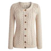 Cable Cardigan