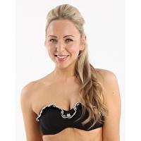 Caprice Strapless Bustier - Black