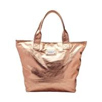 carried away all that glitters tote rose gold