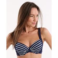 Catalina D DD Retro Swim Bra - Indigo