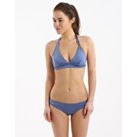 cancun halter bikini blue