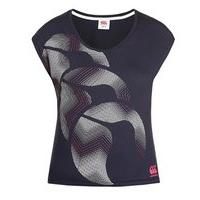 Canterbury CCC Logo Fill Tee - Womens - Navy