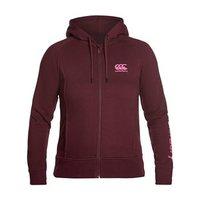 Canterbury Princess Seam Zip Hoodie - Womens - Light Maroon