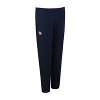 Canterbury Open Hem Ladies Contrast Waistband Fleece Pant - Sky Captain