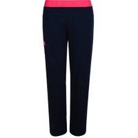 canterbury open hem contrast waistband ladies fleece pant sky captain