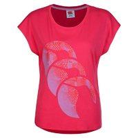 Canterbury CCC Graphic Ladies Tee - Azalea