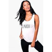 Cardio Running Vest - white