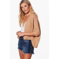 Cape Cardigan - camel