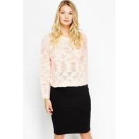 Cable Knit Speckled Jumper