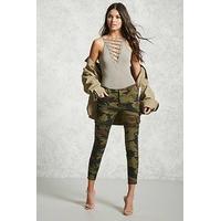 Camo Skinny Jeans