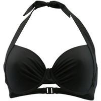 Carla-bikini Black Balconnette Swimsuit Elegant Nightchic women\'s Mix & match swimwear in black