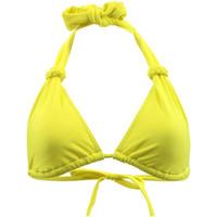Carla-bikini Yellow Triangle Swimsuit Charm Zest women\'s Mix & match swimwear in yellow