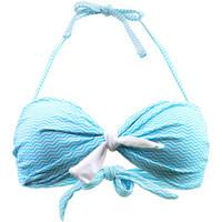 carla bikini turquoise bandeau swimsuit electro wavetrip womens mix am ...