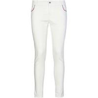 caf noir jp235 trousers women bianco womens trousers in white