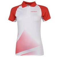 carlton red ladies tennis polo