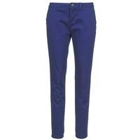 casual attitude domino womens trousers in blue