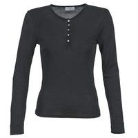 casual attitude dorine womens long sleeve t shirt in black