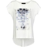 caf noir jt105 t shirt women womens t shirt in white