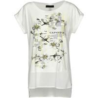 Café Noir JT104 T-shirt Women women\'s T shirt in white