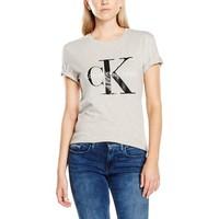 calvin klein jeans womens t shirt j2ij202092 womens t shirt in grey