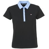 casual attitude epidol womens polo shirt in black
