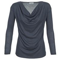 casual attitude delinda womens long sleeve t shirt in blue