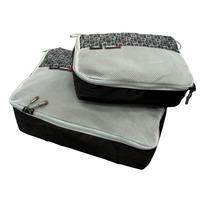 CARIBEE PACKING CUBES SET (BLACK)