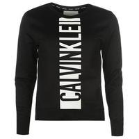 Calvin Klein Front Logo Crew Sweater