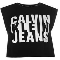 calvin klein square crop top