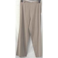 ca size one size regular beige trousers