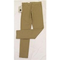 carharrt size 26 beige xsid chinos new with tags factory second