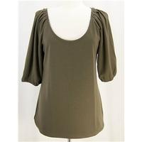 Calvin Klein - Size: L - Dark Green - Short sleeved top