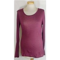 Cath Kidston size small maroon t-shirt