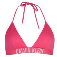 calvin klein triangle bikini top