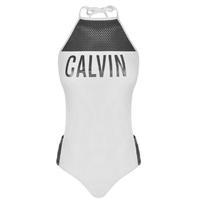 Calvin Klein Power Halterneck Swimsuit