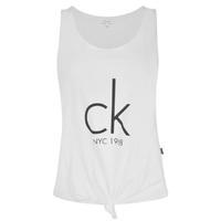 Calvin Klein Logo Knotted Tank Top