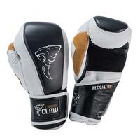 Carbon Claw Recoil RX-7 Leather Bag Gloves - White/Black, 12oz