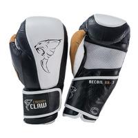Carbon Claw Recoil RX-7 Leather Bag Gloves - Black/White, 16oz