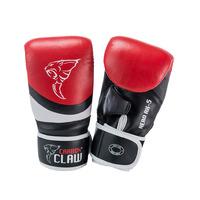 Carbon Claw Aero AX-5 Leather Bag Mitts - Red/Black/White, M / L