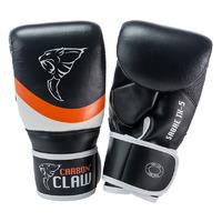 carbon claw sabre tx 5 leather bag mitts blackorange s m