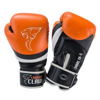 Carbon Claw Sabre TX-5 Leather Sparring Gloves - Orange/Black, 12oz